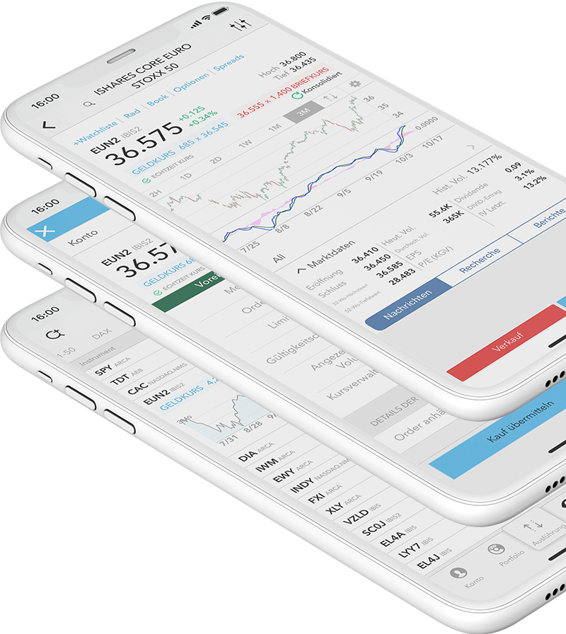 Handeln Sie ETFs unterwegs komfortabler mit der LYNX Trading App ETF Trading App