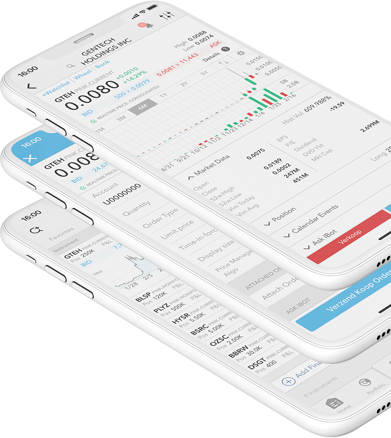 Penny stocks handelen via uw mobiel - LYNX Trading app